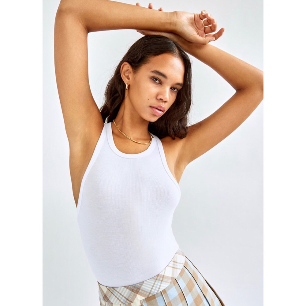NWT Aritzia ribbed racer back tank